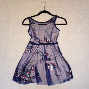 Children’s Dance Costume Purple Dress